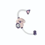 Set de baño para bebé Baby Cam Splash Rosa con accesorios