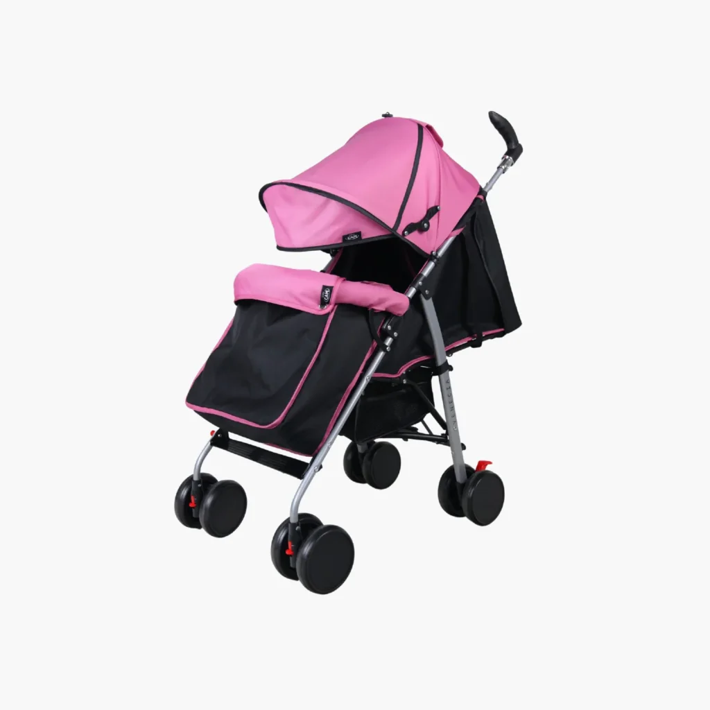 Coche baston Baby Cam modelo venecia rosado