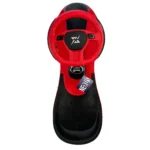 Twiscar rojo y negro para niños con volante giratorio Nexus
