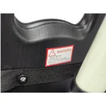 Triciclo para bebé Baby Cam color verde con manija de empuje, asiento ergonómico, canastilla y ruedas resistentes para paseos seguros