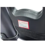 Triciclo saibot para bebé Baby Cam color azul, manija de empuje, asiento ergonómico y ruedas estables para paseos seguros.