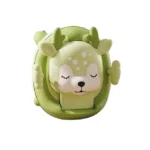 Bacín de entrenamiento infantil para bebé color verde con diseño baby cam, asiento cómodo y respaldo, ideal para el aprendizaje del baño.